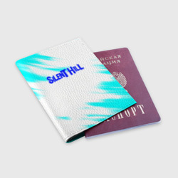 Обложка для паспорта матовая кожа Silent hill краски - фото 2