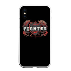 Чехол для iPhone XS Max матовый Fighter - DnD