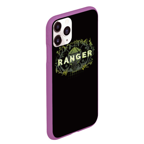 Чехол для iPhone 11 Pro Max матовый Ranger - DnD, цвет фиолетовый - фото 3