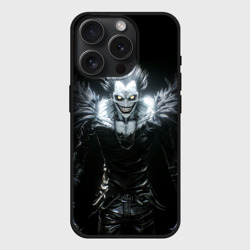 Чехол силиконовый для Apple iPhone 15 Pro матовый Ryuk - Тетрадь смерти