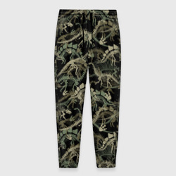 Мужские брюки 3D Dinosaur skeletons - camouflage