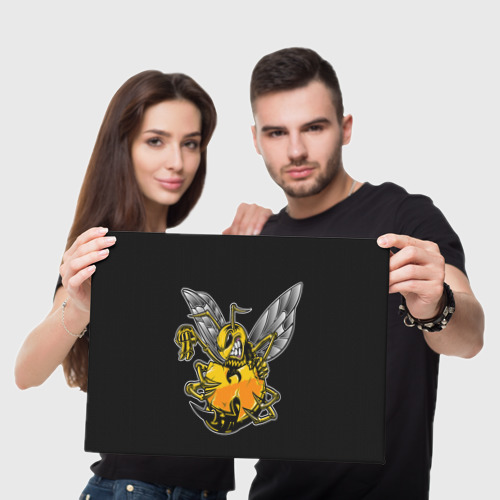 Холст прямоугольный Wu bee, цвет 3D печать - фото 5