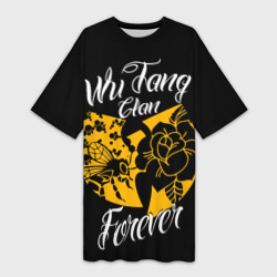 Платье-футболка 3D Wu tang forever 