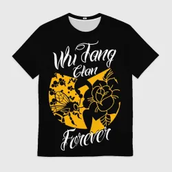 Мужская футболка 3D Wu tang forever 