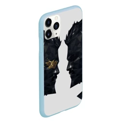 Чехол для iPhone 11 Pro Max матовый Адам Дженсен в отражении deus ex - фото 2