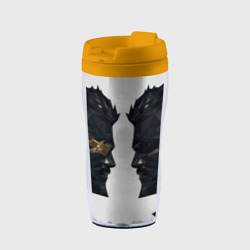 Термокружка-непроливайка Адам Дженсен в отражении deus ex