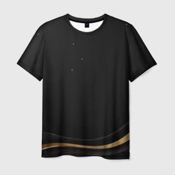 Gold black  abstract – Футболка с принтом купить со скидкой в -26%
