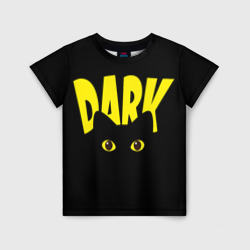 Dark cat eyes - черный кот – Футболка с принтом купить со скидкой в -33%