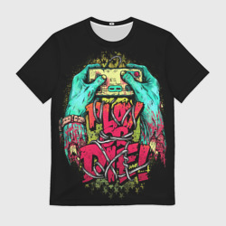 Мужская футболка 3D Play or die