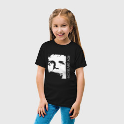 Детская футболка хлопок Joy Division - Ian Curtis portrait - фото 2