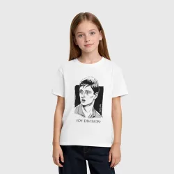Детская футболка хлопок Ian Curtis from Joy Division - фото 2