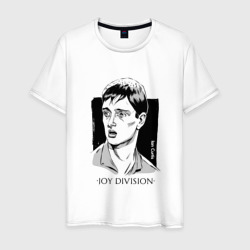 Ian Curtis from Joy Division – Мужская футболка хлопок с принтом купить со скидкой в -20%