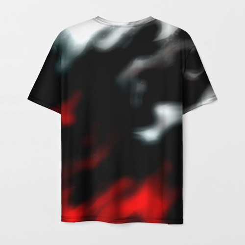 Мужская футболка 3D Linkin park flame, цвет 3D печать - фото 2