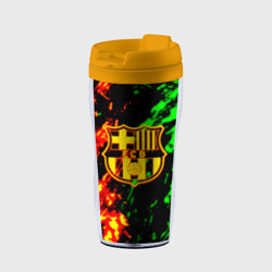 Термокружка-непроливайка Barcelona огненное лого 