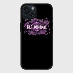 Чехол силиконовый для Apple iPhone 15 матовый Rogue - DnD