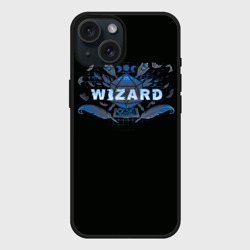 Чехол силиконовый для Apple iPhone 15 матовый Wizard - DnD