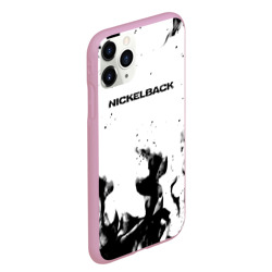 Чехол для iPhone 11 Pro Max матовый Nickelback серый дым рок - фото 2