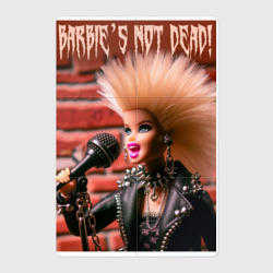 Магнитный плакат 2Х3 Barbie's not dead - motto