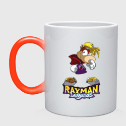 Кружка хамелеон Rayman - legends