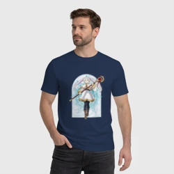 Мужская футболка хлопок Фрирен с посохом - фото 2