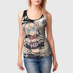 Женская майка 3D Фрирен граффити - фото 2