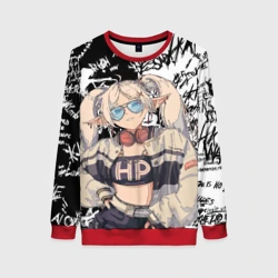 Женский свитшот 3D Фрирен граффити