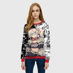 Женский свитшот 3D Фрирен граффити - фото 2