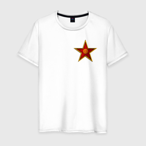 Мужская футболка из хлопка с принтом Command & Conquer: Generals China APA, вид спереди №1