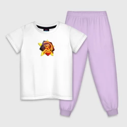 Детская пижама с белой футболкой Red Alert: СССР