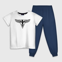 Детская пижама с белой футболкой Red Alert: Союзники