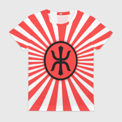 Женская футболка 3D Red Alert: Империя Восходящего Солнца