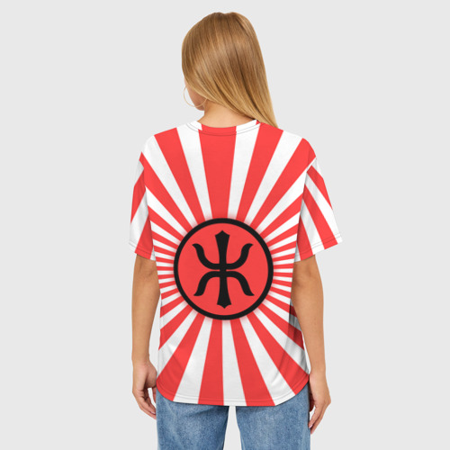 Женская футболка oversize 3D Red Alert: Империя Восходящего Солнца, цвет 3D печать - фото 4