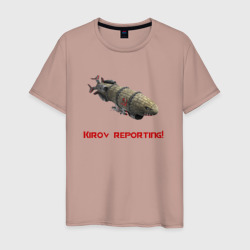Red Alert: Дирижабль Киров – Мужская футболка хлопок с принтом купить со скидкой в -20%