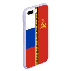 Чехол для iPhone 7Plus/8 Plus матовый Россия и СССР - фото 2