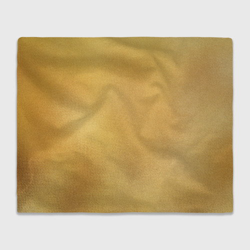 Плед 3D Золотая поверхность текстура, цвет 3D (велсофт)