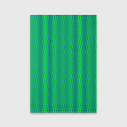 Обложка для паспорта матовая кожа Паттерн салатовый шестигранник