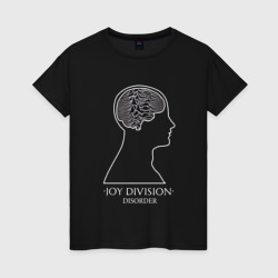 Женская футболка хлопок Joy Division - Disorder