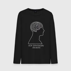 Мужской лонгслив хлопок Joy Division - Disorder