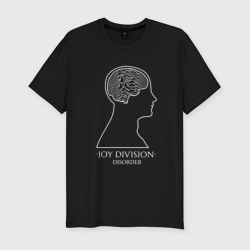 Мужская футболка хлопок Slim Joy Division - Disorder