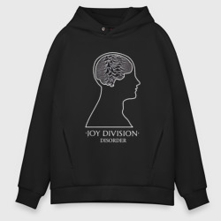 Мужское худи Oversize хлопок Joy Division - Disorder