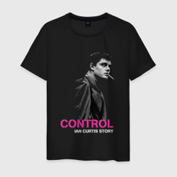 Joy Division - Control film – Мужская футболка хлопок с принтом купить со скидкой в -20%