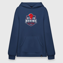 Худи SuperOversize хлопок Boxing club арт