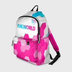 Рюкзак 3D Palworld neon gradient style посередине