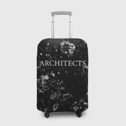Чехол для чемодана 3D Architects black ice