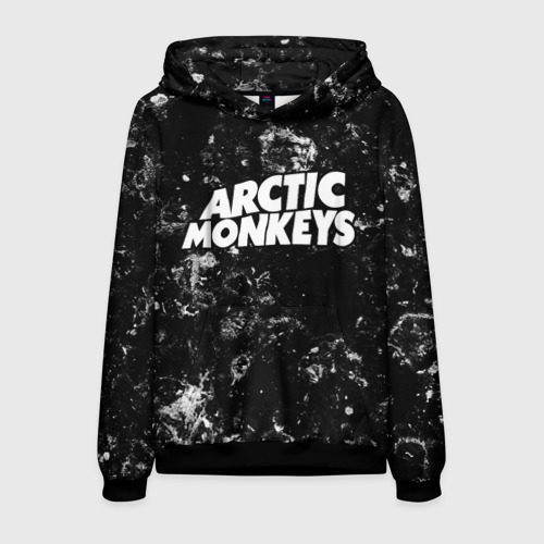 Мужская толстовка 3D Arctic Monkeys black ice, цвет черный