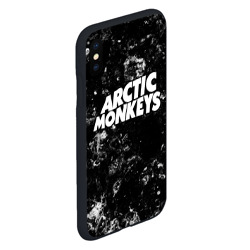 Чехол для iPhone XS Max матовый Arctic Monkeys black ice - фото 2