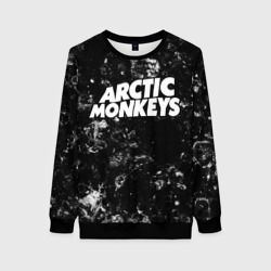 Женский свитшот 3D Arctic Monkeys black ice