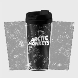 Термокружка-непроливайка Arctic Monkeys black ice - фото 2