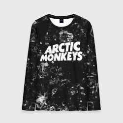 Мужской лонгслив 3D Arctic Monkeys black ice