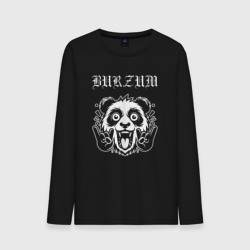 Мужской лонгслив хлопок Burzum rock panda